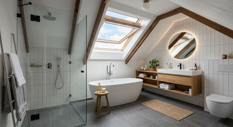 Attic Bathroom Remodeling in Port Clinton, OH