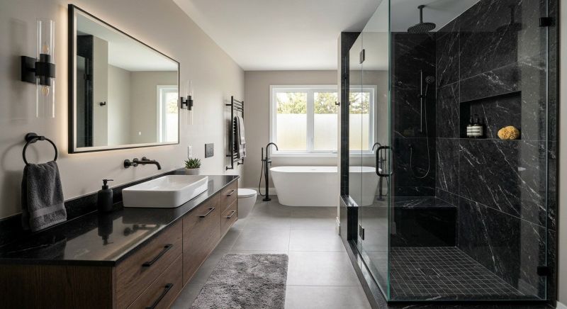 Granite Shower Installation in Port Clinton, OH