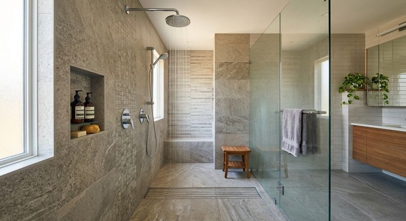 Shower Enlargement in Milan, OH
