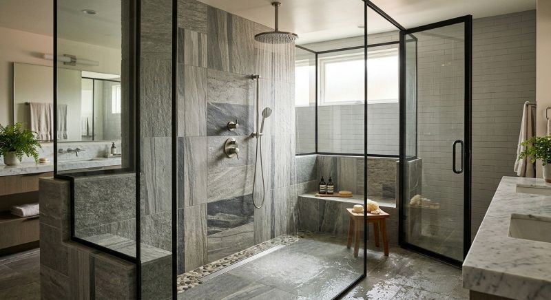 Shower Renovation in Bellevue, OH
