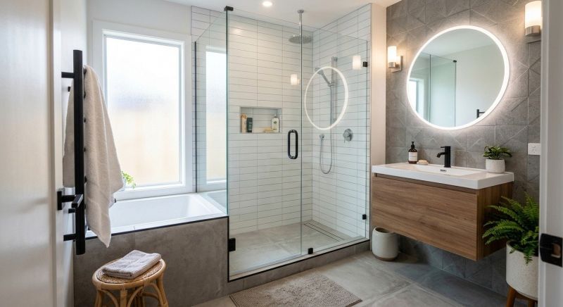 Tub To Shower Conversion in Bellevue, OH