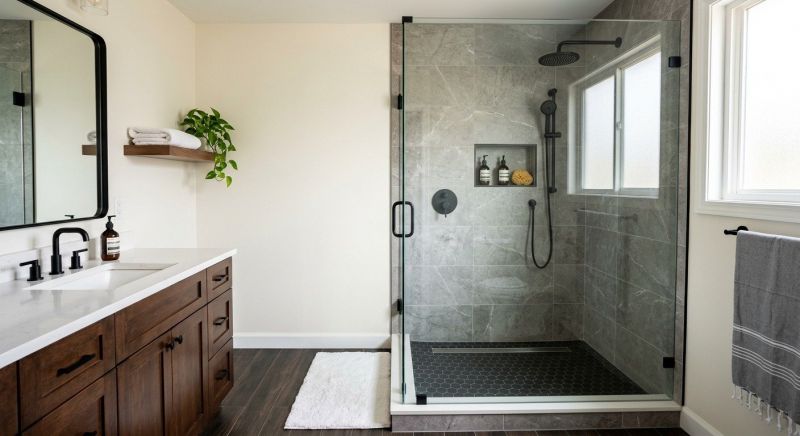 Tub To Shower Conversion in Port Clinton, OH